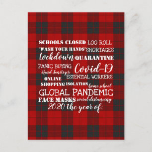 kovid-19 2020 vykort