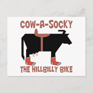 Kow A Socky Vykort