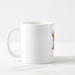 Kow Älskare, bara en flicka som Kärlek höglandet p Kaffemugg