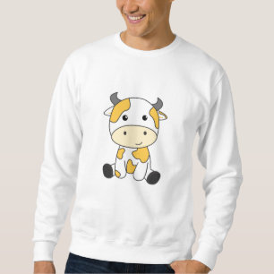 Kow Banana Kawaii Retro Japanska banankor Lång Ärmad Tröja
