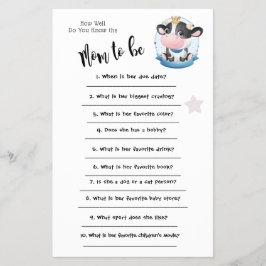 Kow Beatiful Dream Hur väl du känner till spelkort Flygblad