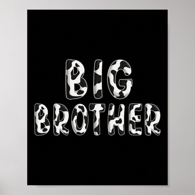 Kow Big Brother Birthday Family Matching Far D Poster (Framsidan)