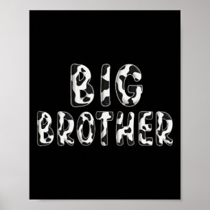 Kow Big Brother Birthday Family Matching Far D Poster