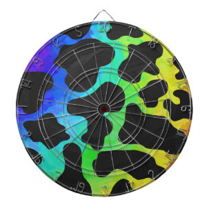 Kow Black and Rainbow Gifts Darttavla