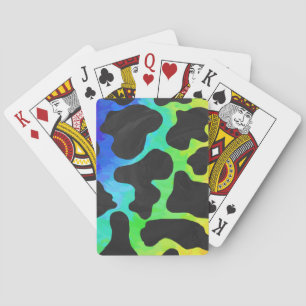 Kow Black and Rainbow Gifts Spel Kort