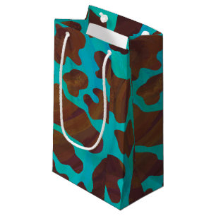 Kow Brown och Teal Print