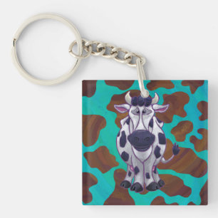 Kow Brown och Teal Print