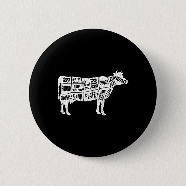 Kow Butcher Tees Knapp (Framsida)