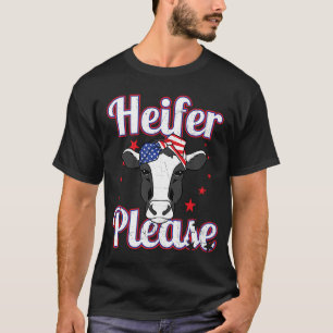 Kow Distress Heifer Snälla Farm Animal T Shirt