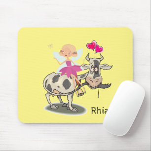 Kow Fairy Rosa Hearts Mouse Pad! Muspets Musmatta