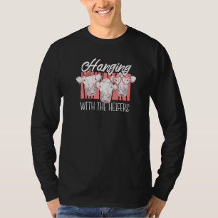 Kow Farm Animal Life som bara hänger med mina kvig T Shirt