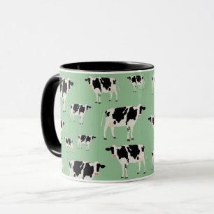 Kow Farm Animal Mönster Mugg