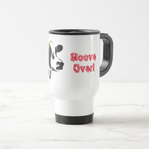 Kow-förflyttning över resekaffesmug resemugg