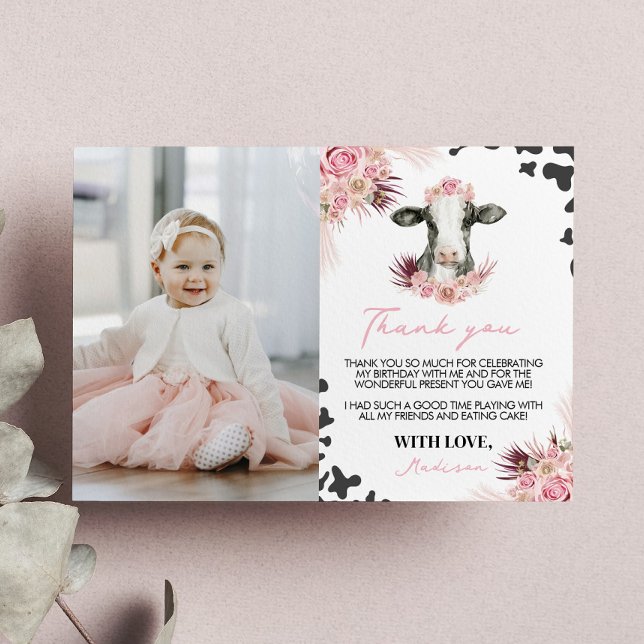 Kow Gratulationsfoto Tackkort Tack Kort (Skapare uppladdad)