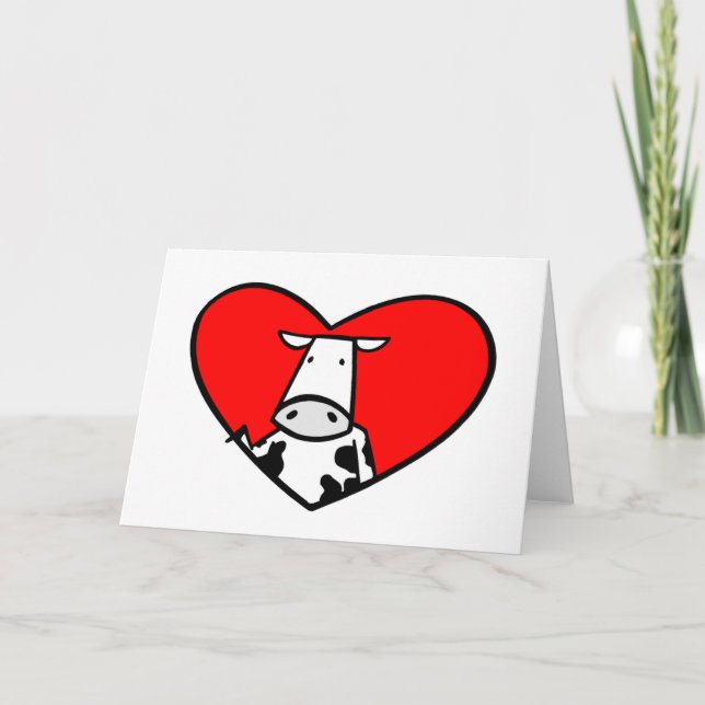 Kow Heart-kort Helgkort (Framsida)