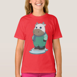 Kow Ice-skridskor T Shirt