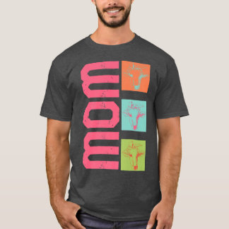 Kow Mamma Cow Älskare Wife Farm Animal Fa T Shirt