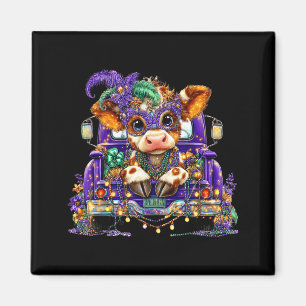 Kow Mardi Gras Lastbil Nola Söt Pojkar Flickor Kvi Magnet