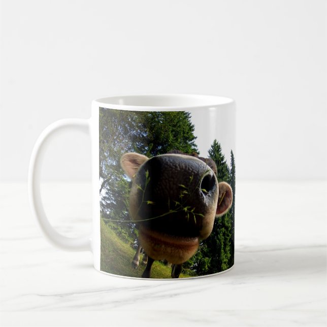 Kow Nose Close Two-Tone Coffee Mugg (Vänster)