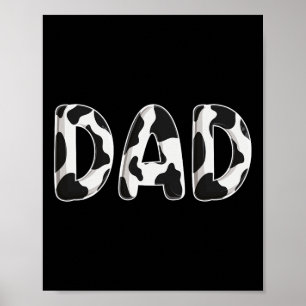Kow Pappa Birthday Family Matching Fars dag Boy G Poster