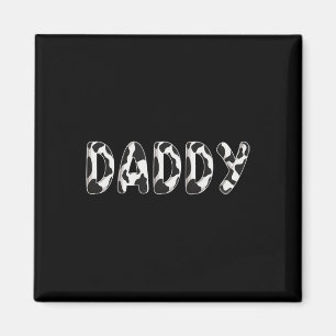 Kow pappa Birthday Family Matching Fars dag Boy Magnet