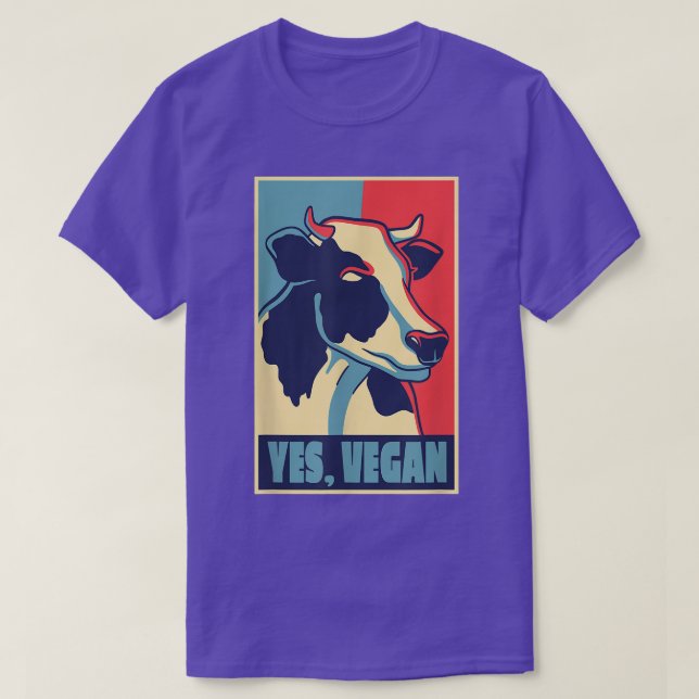 Kow poster veganoffert t shirt (Design framsida)