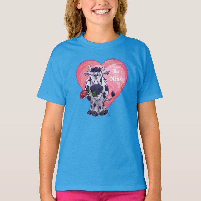 Kow Valentindagen T Shirt (Framsida)