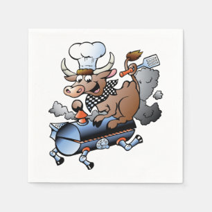 Kow vid Pappra blöjor av typen BBQ Pappersservett