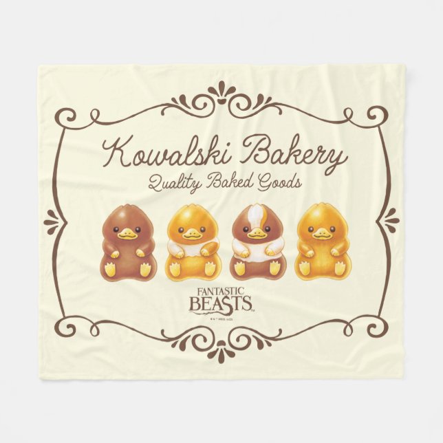Kowalski Bakery - Baby Nifflers Fleecefilt (Framsidan (Horisontell))