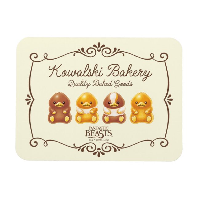 Kowalski Bakery - Baby Nifflers Magnet (Horisontell)