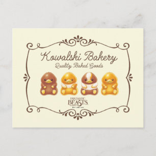 Kowalski Bakery - Baby Nifflers Vykort