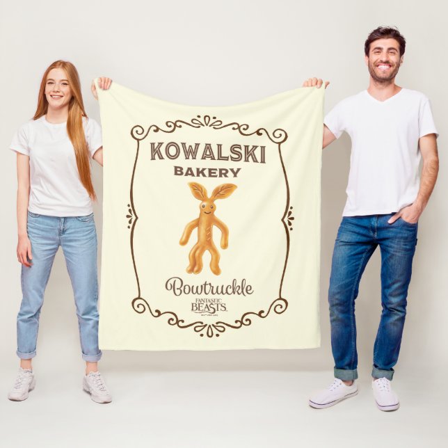 Kowalski Bakery - Bowtruckle Fleecefilt (På plats)