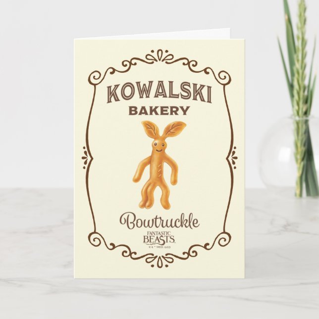 Kowalski Bakery - Bowtruckle Kort (Framsida)