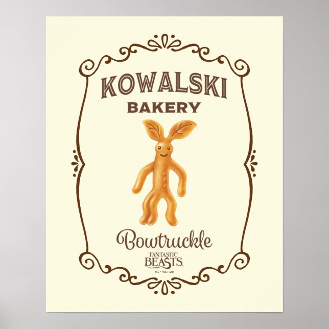 Kowalski Bakery - Bowtruckle Poster (Framsidan)