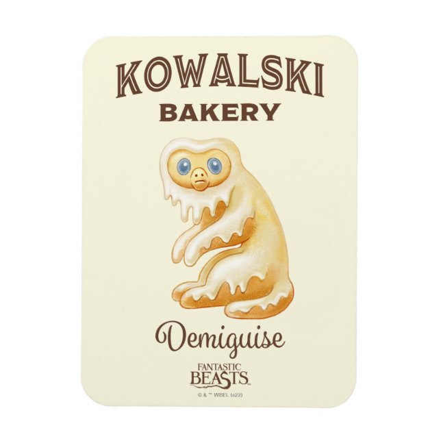 Kowalski Bakery - Demiguise Magnet (Vertikal)
