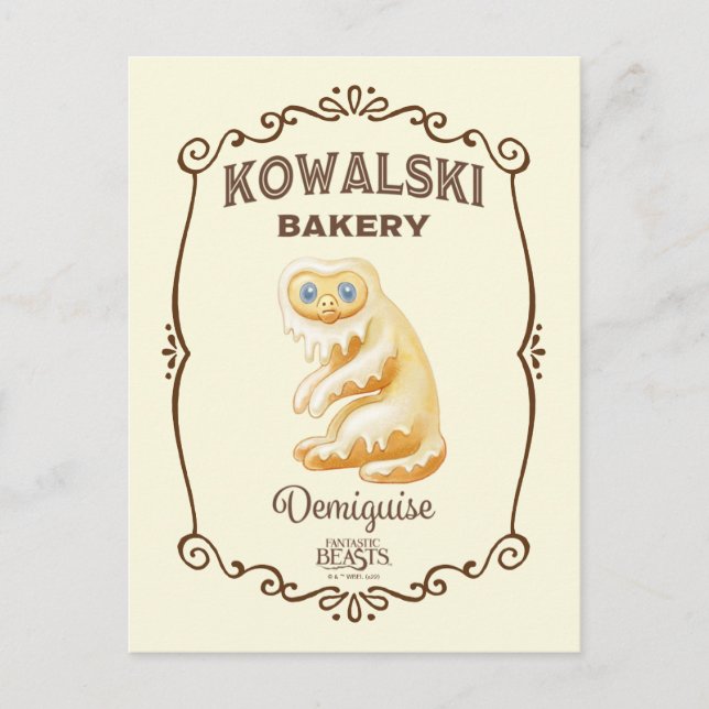 Kowalski Bakery - Demiguise Vykort (Framsida)