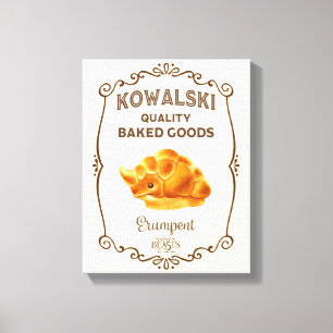 Kowalski Bakery - Erumpent Canvastryck