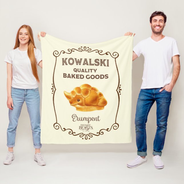 Kowalski Bakery - Erumpent Fleecefilt (På plats)