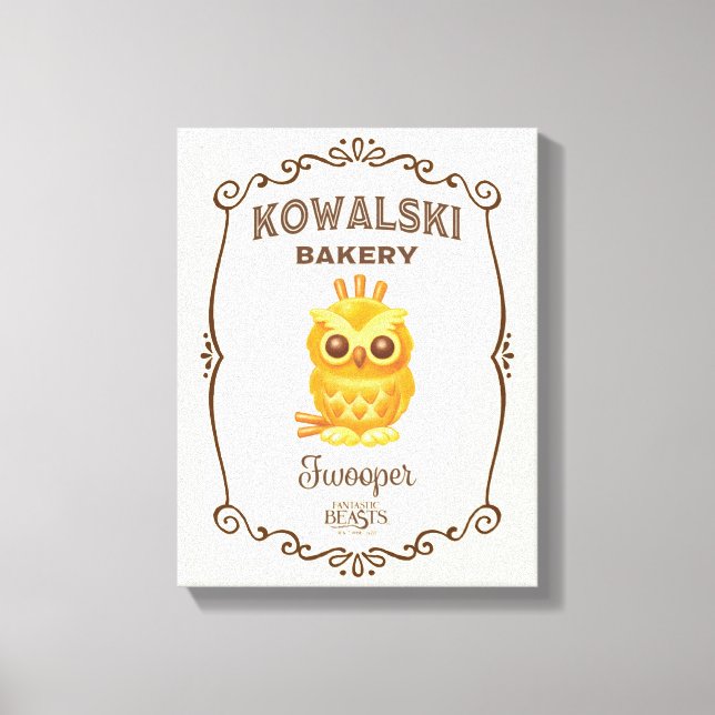 Kowalski Bakery Fwooper Canvastryck (Framsida)
