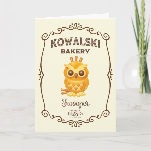 Kowalski Bakery Fwooper Kort (Framsida)