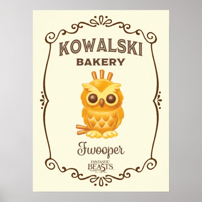 Kowalski Bakery Fwooper Poster (Framsidan)