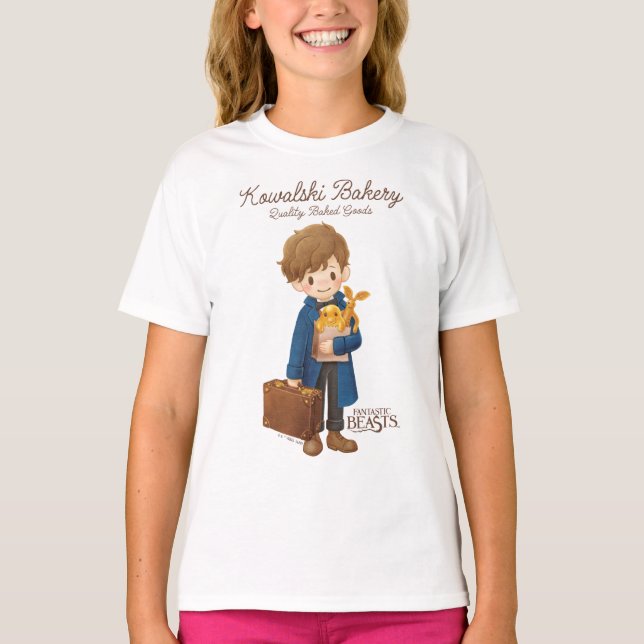 Kowalski Bakery - Newt Scamander T Shirt (Framsida)