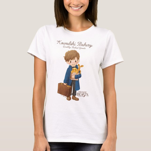 Kowalski Bakery - Newt Scamander T Shirt (Framsida)