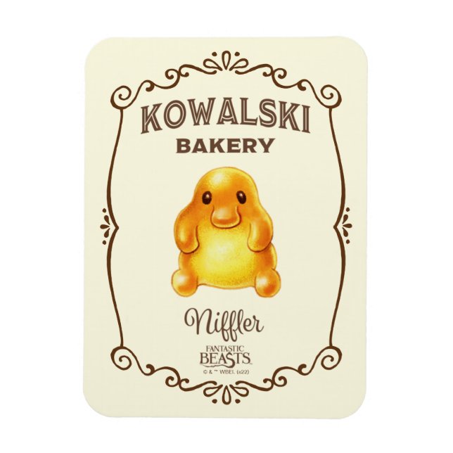 Kowalski Bakery - Niffler Magnet (Vertikal)