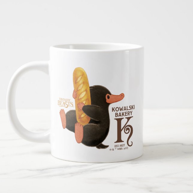 Kowalski Bakery - Niffler with Bread Jumbo Mugg (Vänster)