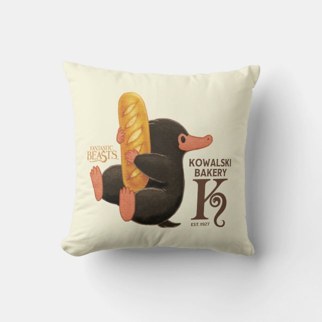 Kowalski Bakery - Niffler with Bread Kudde (Framsida)