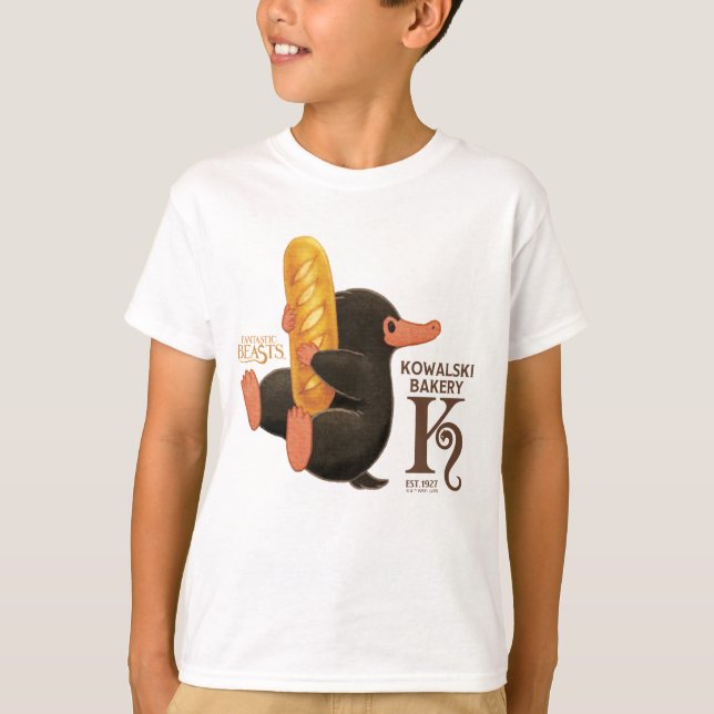 Kowalski Bakery - Niffler with Bread T Shirt (Framsida)