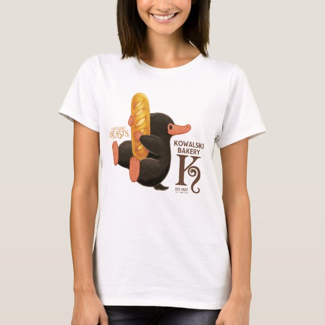 Kowalski Bakery - Niffler with Bread T Shirt (Framsida)