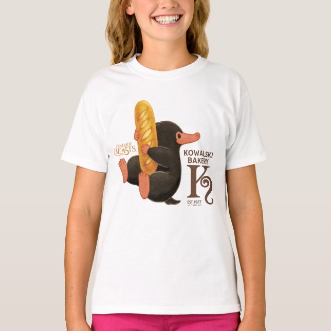 Kowalski Bakery - Niffler with Bread T Shirt (Framsida)