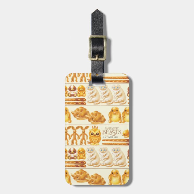 Kowalski Bakery Rows of Treats Pattern Bagagebricka (Vertikal Framsida)